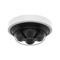 Hanwha PNM-C16013RVQ 5MP Mini 4-Channel AI Multi-Directional Camera