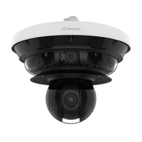 Hanwha PNM-C34404RQPZ 4K 4-Channel PTRZ + 2MP 40x PTZ AI Camera