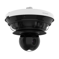 Hanwha PNM-C34404RQPZ 4K 4-Channel PTRZ + 2MP 40x PTZ AI Camera