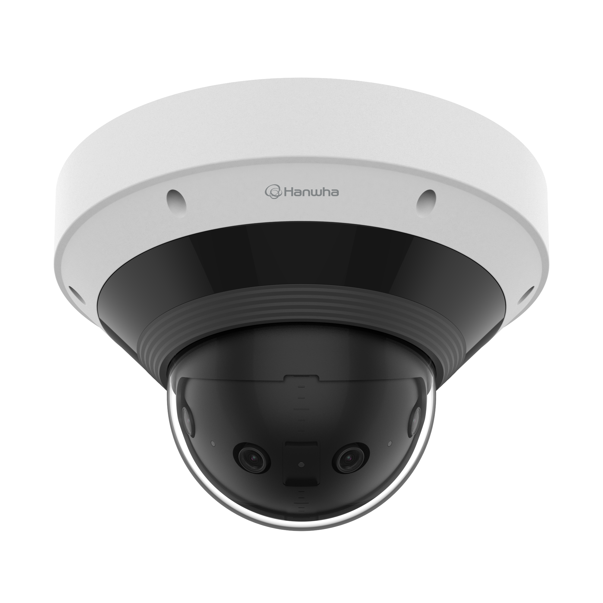Hanwha PNM-C9022RV 8MP Dual-Sensor Panoramic AI Camera, 209° View