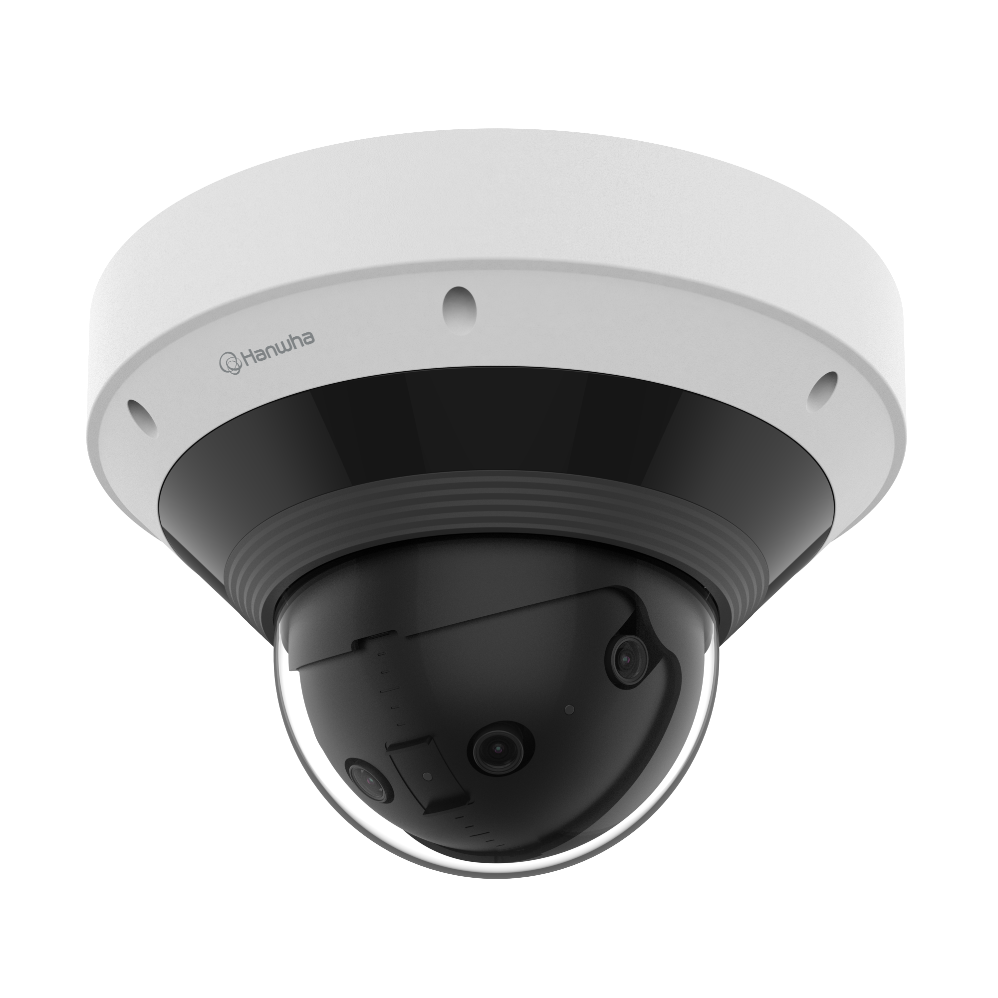 Hanwha PNM-C9022RV 8MP Dual-Sensor Panoramic AI Camera, 209° View