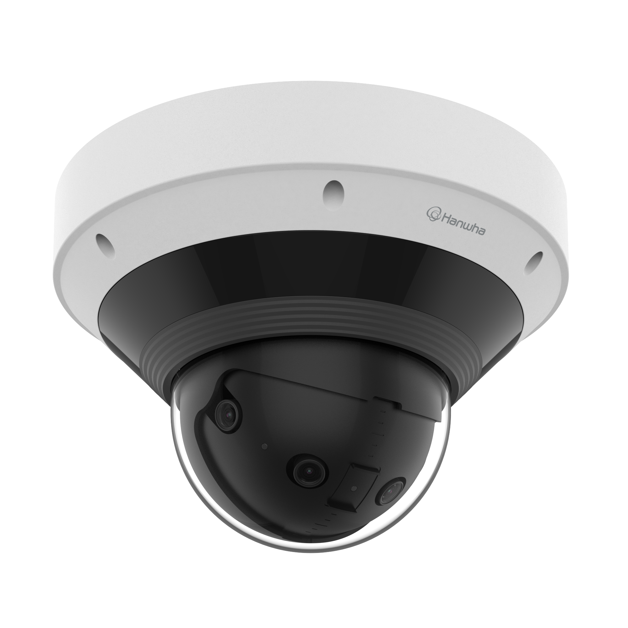 Hanwha PNM-C9022RV 8MP Dual-Sensor Panoramic AI Camera, 209° View