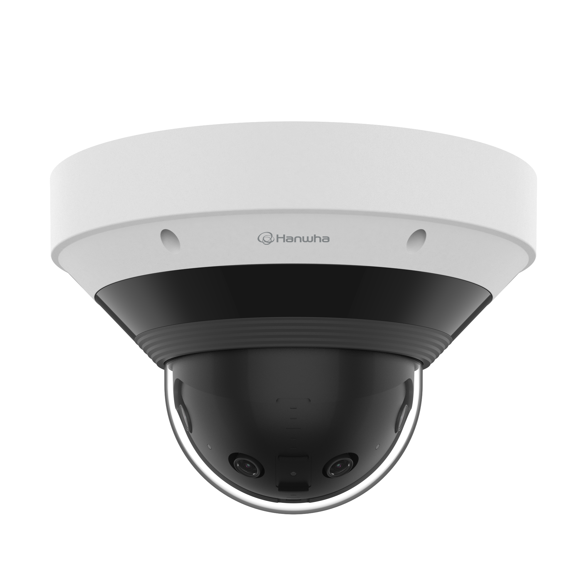 Hanwha PNM-C9022RV 8MP Dual-Sensor Panoramic AI Camera, 209° View