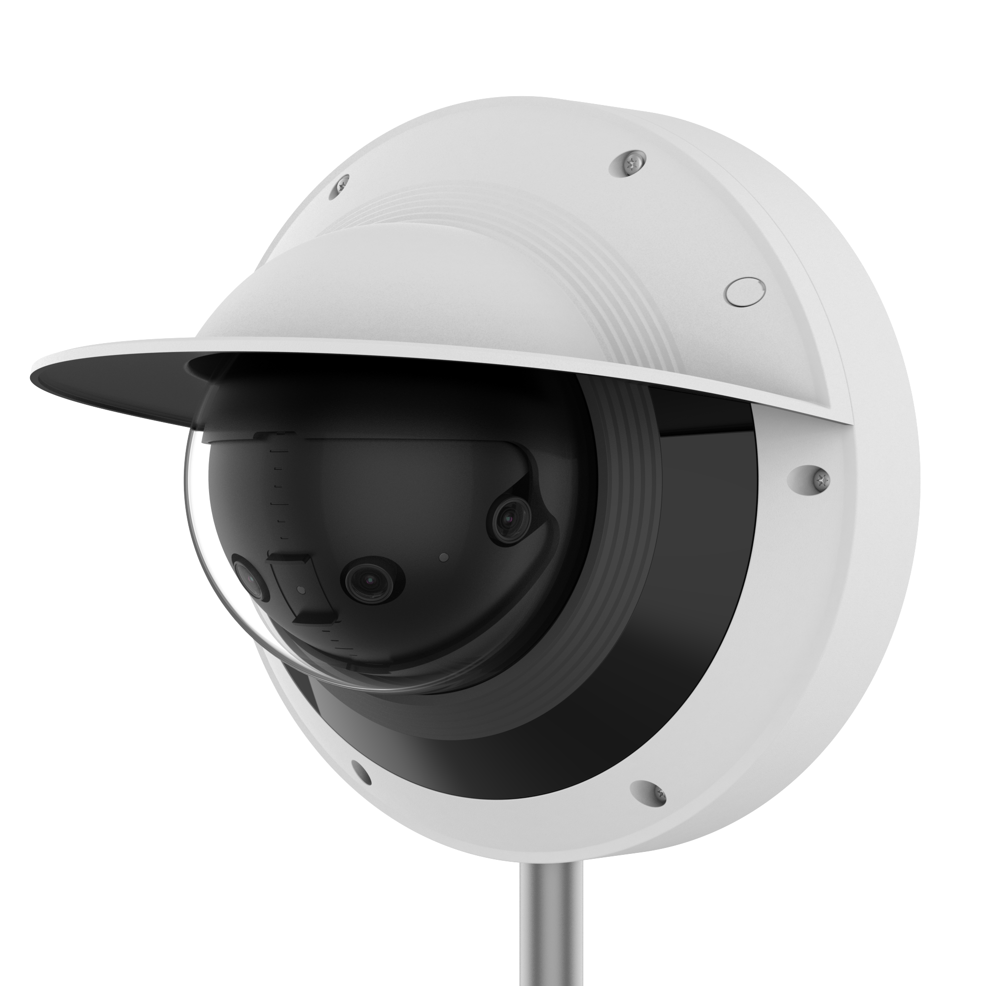 Hanwha PNM-C9022RV 8MP Dual-Sensor Panoramic AI Camera, 209° View