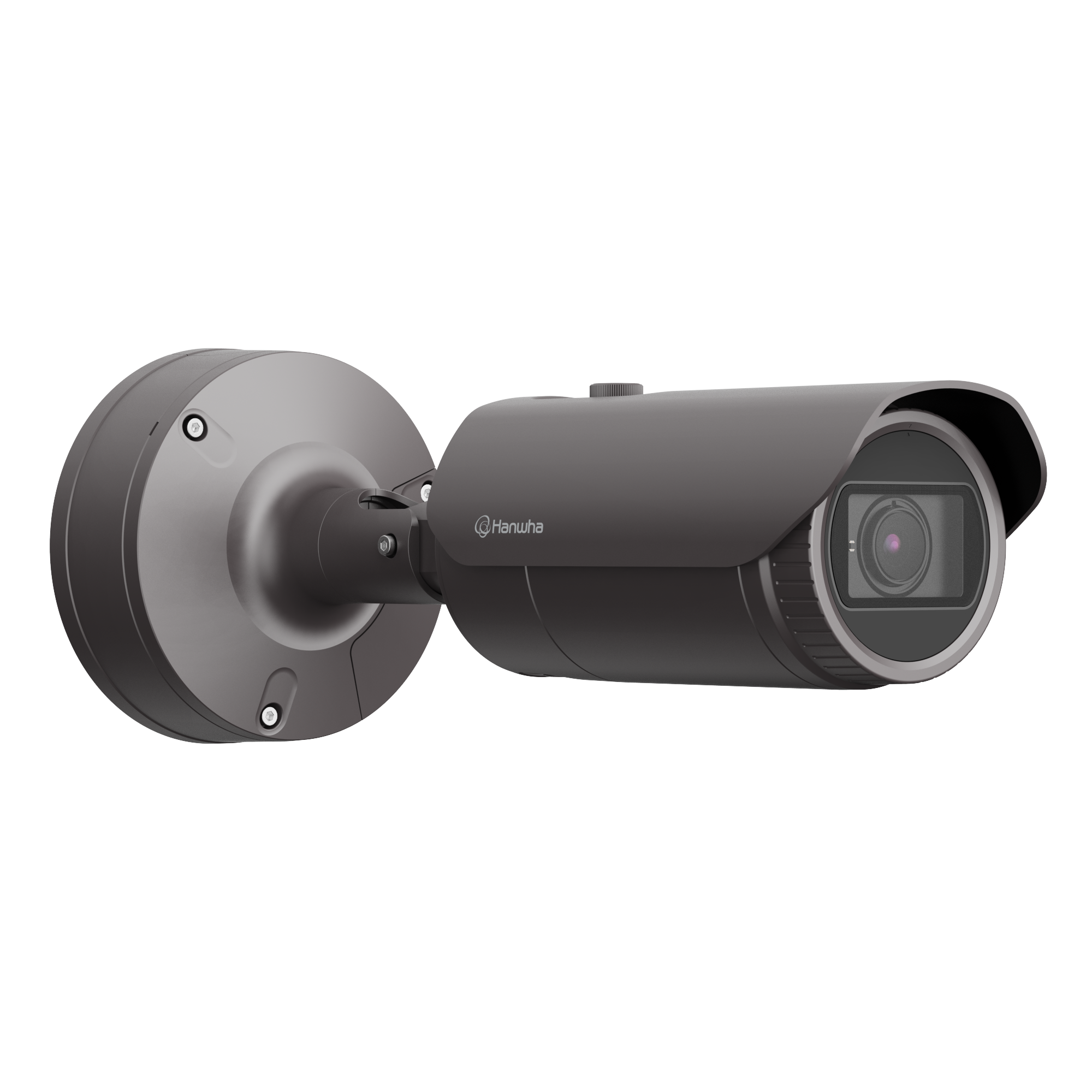 Hanwha PNO-A9081RLP 8MP 4K LPR Bullet, Wisenet Road AI, 45mph