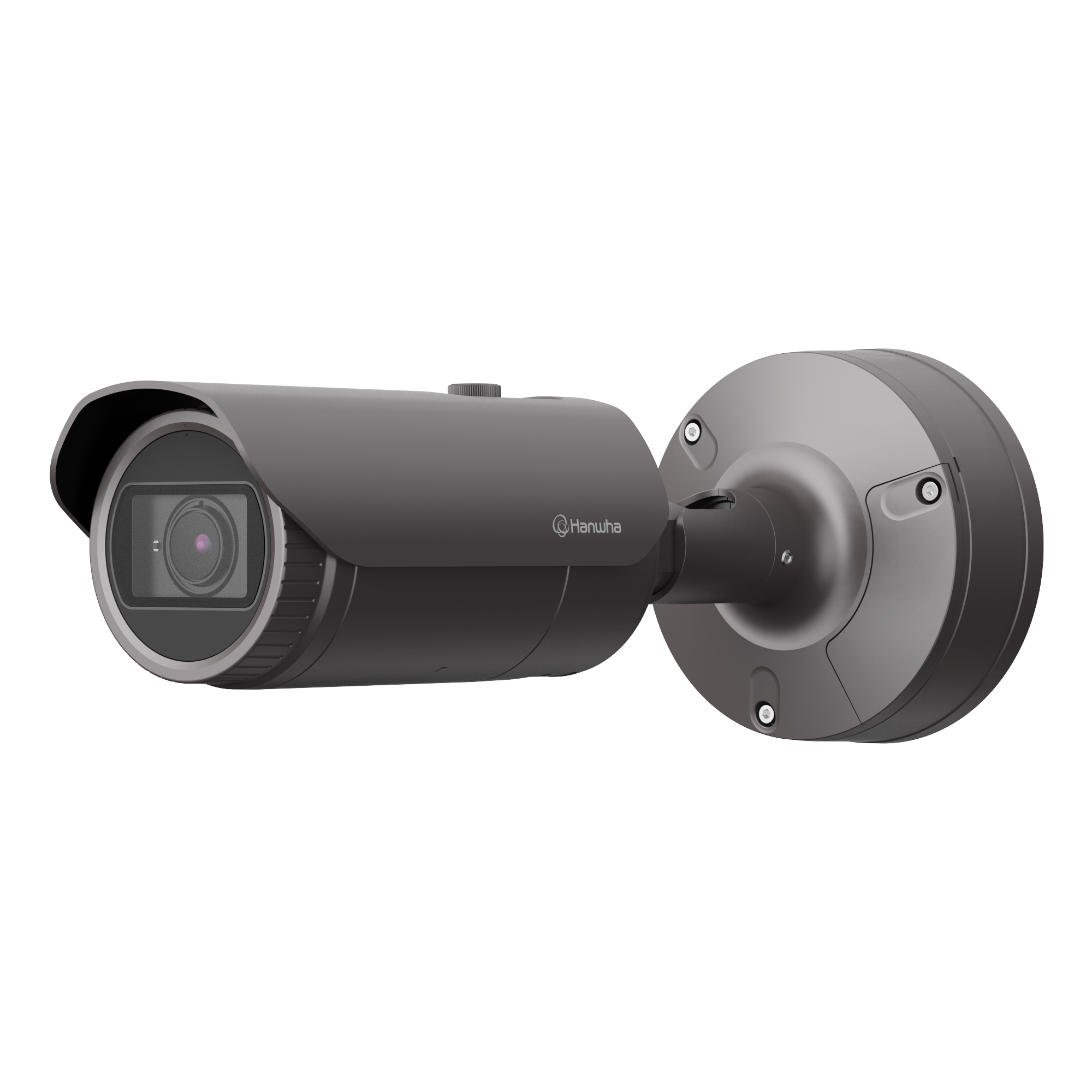 Hanwha PNO-A9081R 8MP 4K AI Outdoor Bullet Camera, 30m IR, IK10