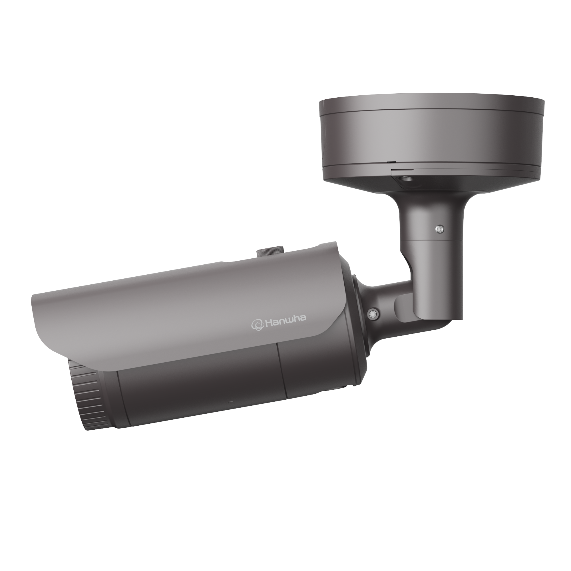 Hanwha PNO-A9081R 8MP 4K AI Outdoor Bullet Camera, 30m IR, IK10