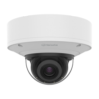 Hanwha PNV-A9081R 8MP 4K AI Outdoor Vandal Dome, 30m WiseIR