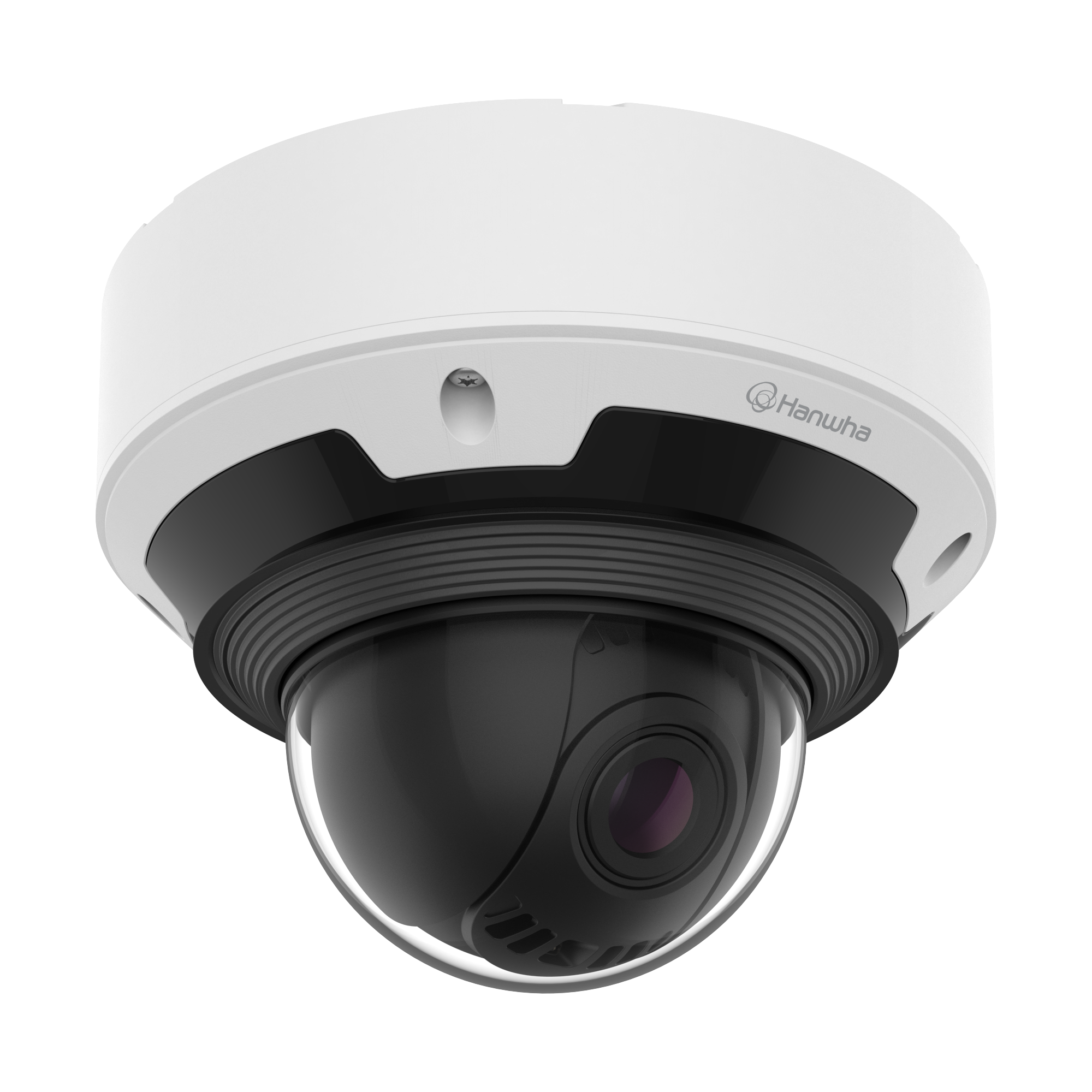 Hanwha PNV-A9082RZ 8MP AI Outdoor Vandal Dome, Wisenet 9, 50m IR