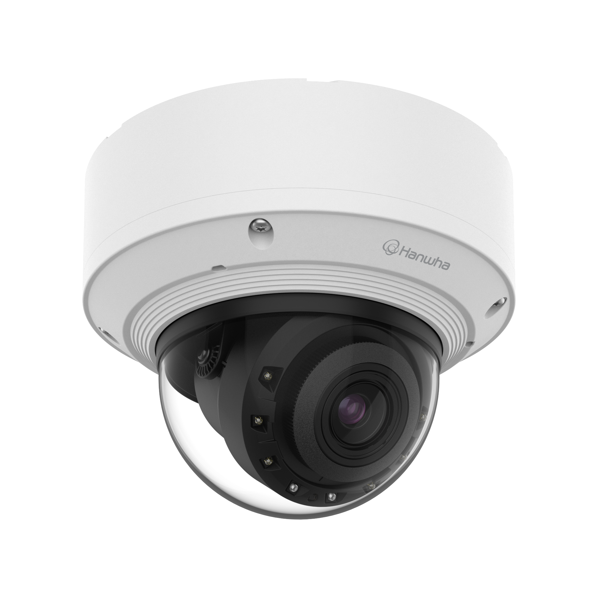 Hanwha PND-A7082RV 4MP AI Indoor Vandal Dome, 60m WiseIR, Wisenet 9