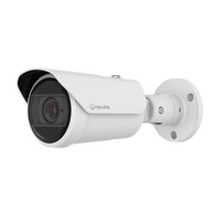 Hanwha QNO-C9083R 8MP 4K AI Bullet 3.2-10.2mm Varifocal — 30m IR, 3.2x Zoom, 120dB WDR, IP66/IK10/NEMA 4X