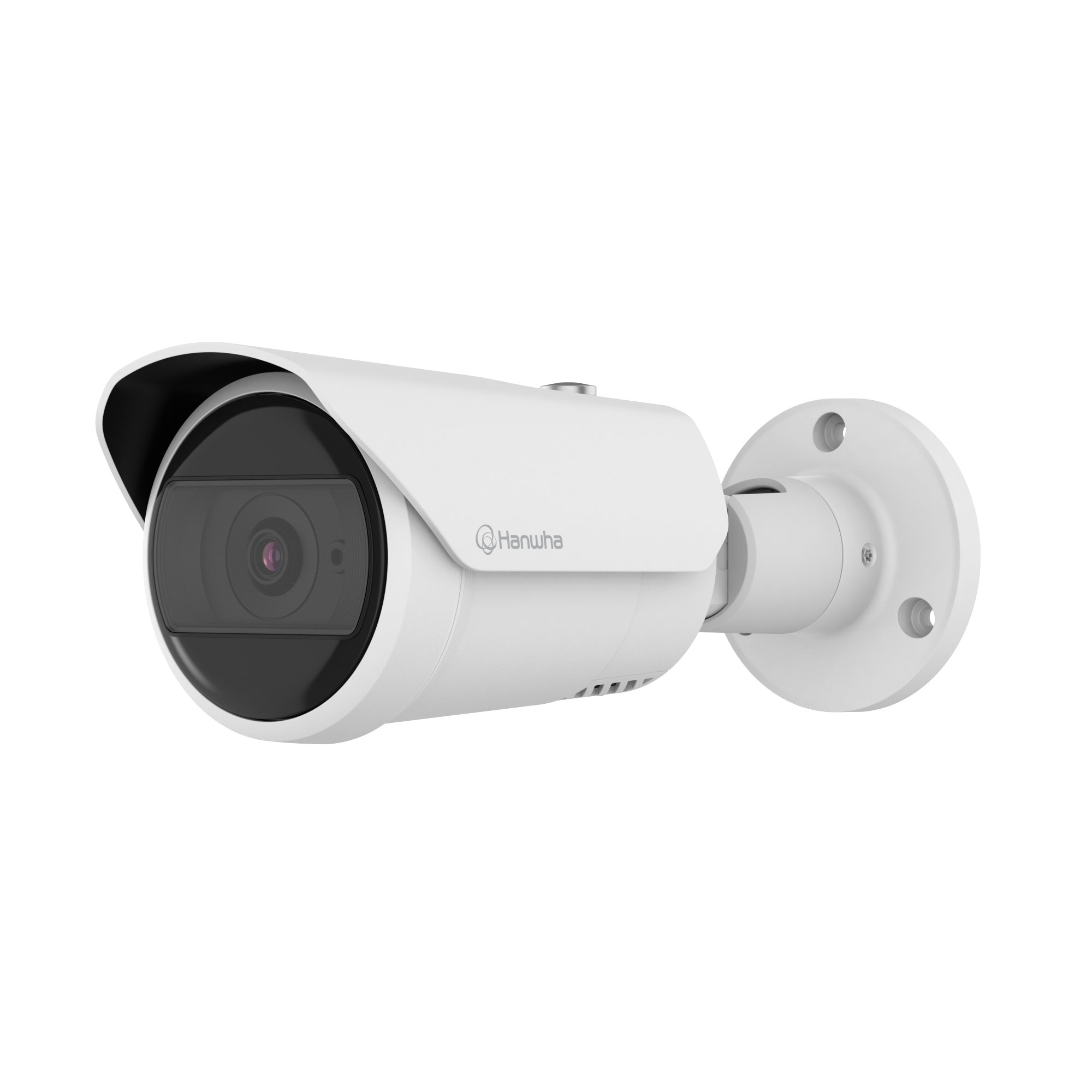 Hanwha QNO-C8013R 5MP AI Bullet Camera 3mm — 100° FoV, 25m IR, 120dB WDR, IP66/IK10