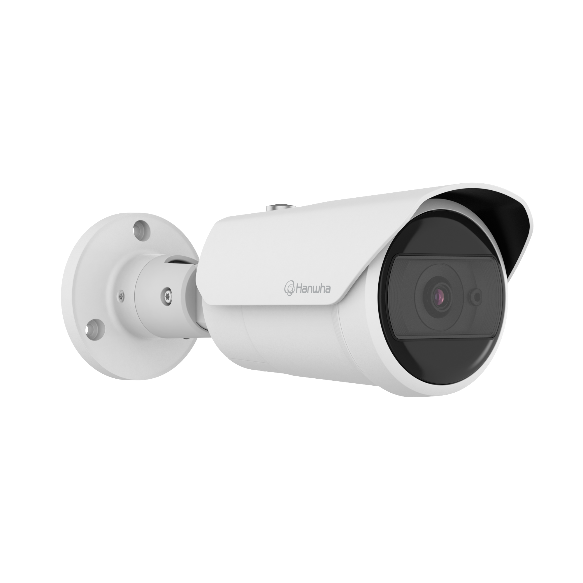 Hanwha QNO-C8013R 5MP AI Bullet Camera 3mm — 100° FoV, 25m IR, 120dB WDR, IP66/IK10