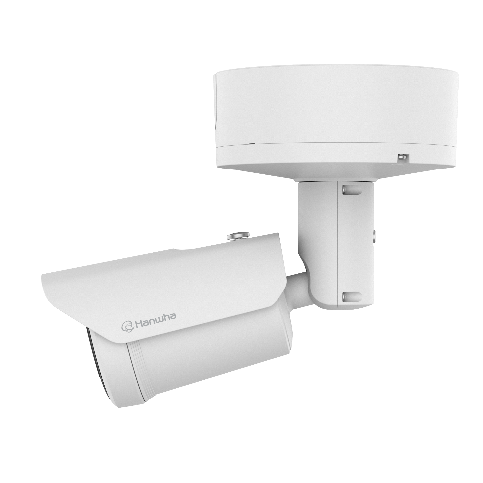 Hanwha XNO-6123R 2MP AI IR Outdoor Bullet 12x Zoom NPU — 90m WiseIR, extremeWDR 150dB, IP66/IP67/IK10/NEMA4X, -40°C