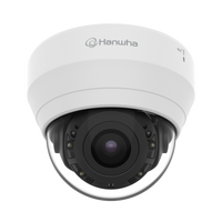 Hanwha QND-7082R 4MP Indoor Dome Camera, 3.2-10mm Motor, 20m IR