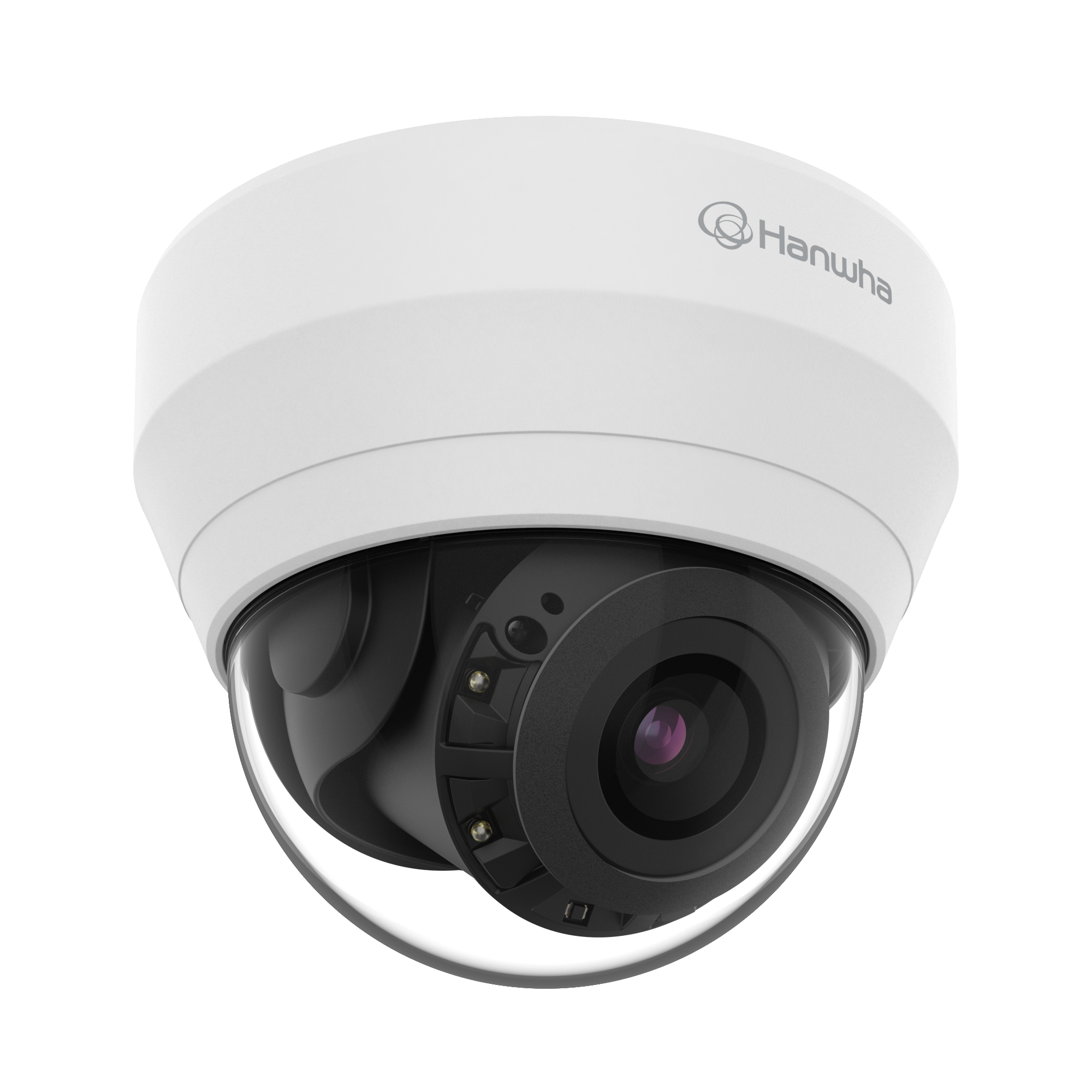 Hanwha QND-7082R 4MP Indoor Dome Camera, 3.2-10mm Motor, 20m IR
