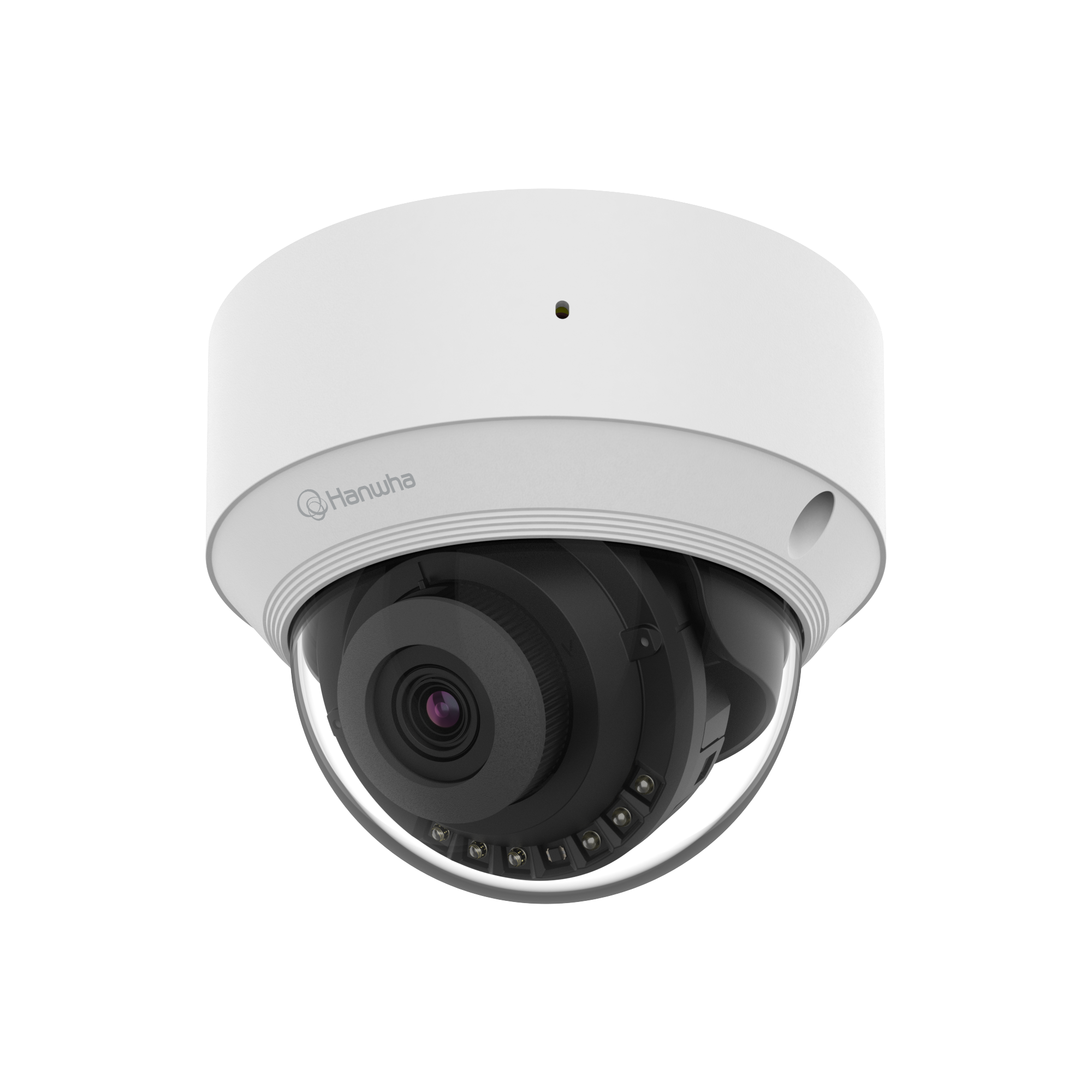 Hanwha QND-C8023R 5MP Q-Core AI Indoor Dome, 4.0mm Fixed, 30m IR