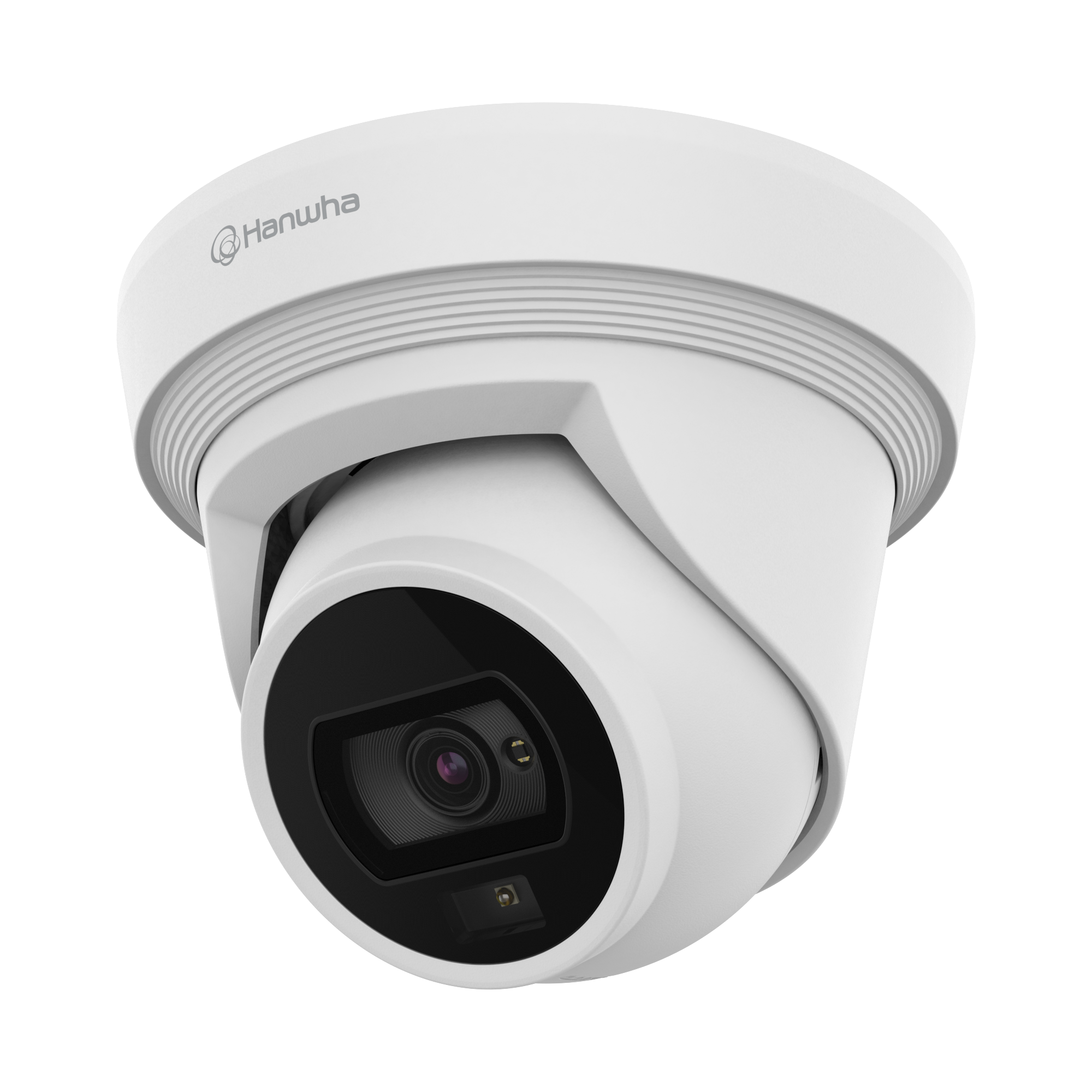 Hanwha HV-QNE-C8013RL 5MP AI Dual Light Flateye Camera, 30m White + IR, IP66/IP67