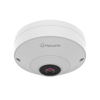 Hanwha HV-QNF-9010 12MP 360° Indoor Fisheye Camera, 187° FoV, WDR