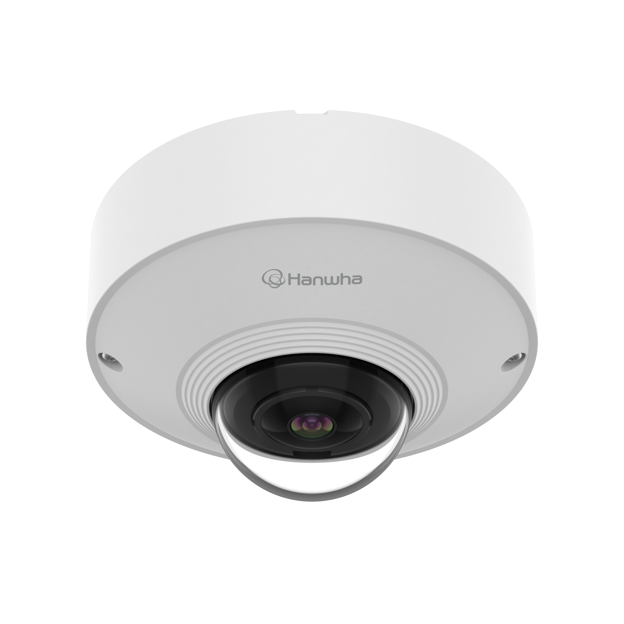 Hanwha QNF-C9010V 12MP Q-Core AI Outdoor Vandal Fisheye, 185° View