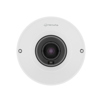 Hanwha QNF-C9010V 12MP Q-Core AI Outdoor Vandal Fisheye, 185° View