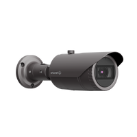 Hanwha QNO-7082R 4MP Outdoor Bullet Camera, 3.2-10mm Motor, 30m IR