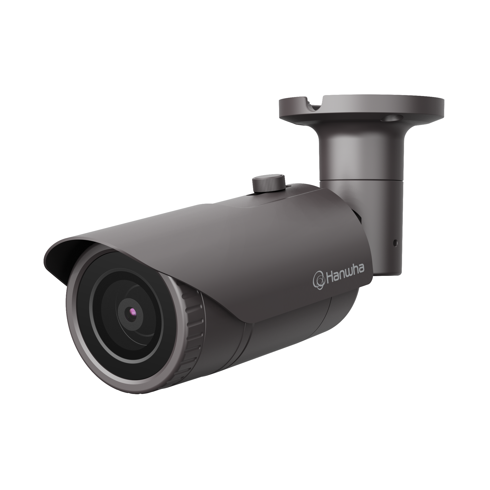 Hanwha QNO-8010R 5MP H.265 IR Bullet Camera 2.8mm — 105° FoV, 20m IR, 120dB WDR, IP66/IK10
