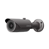 Hanwha QNO-8010R 5MP H.265 IR Bullet Camera 2.8mm — 105° FoV, 20m IR, 120dB WDR, IP66/IK10
