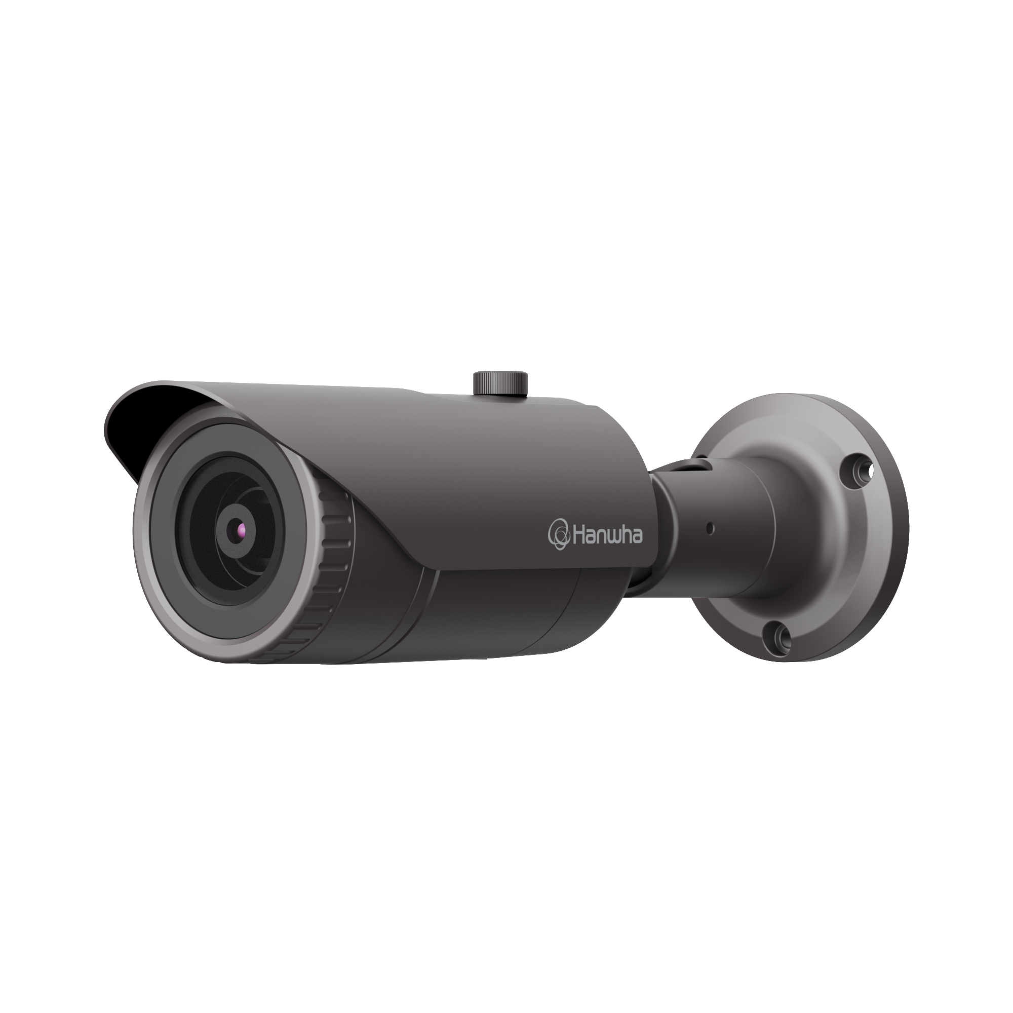 Hanwha QNO-8020R 5MP H.265 IR Bullet Camera 4mm — 80° FoV, 25m IR, 120dB WDR, IP66/IK10