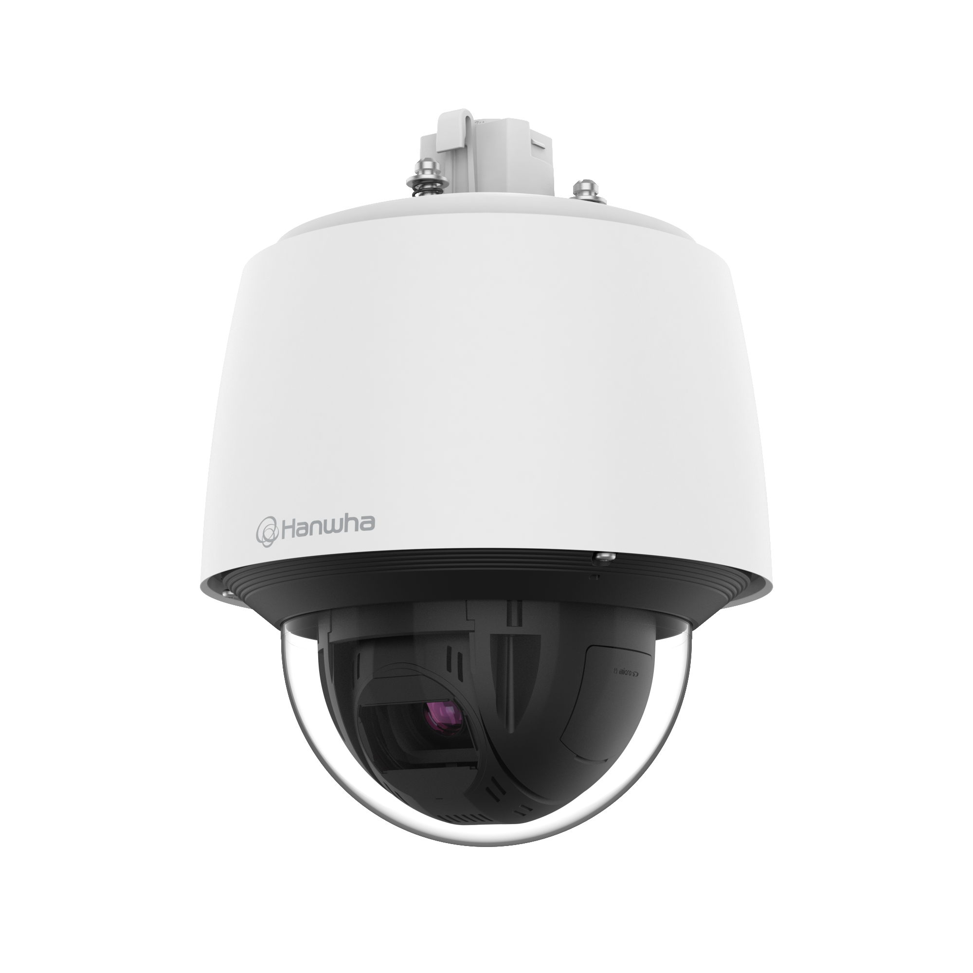 Hanwha QNP-6250H Full HD 1080p 25x Zoom PTZ Camera 4.44-111mm — 60fps, 120dB WDR, IP66/IK10/NEMA 4X