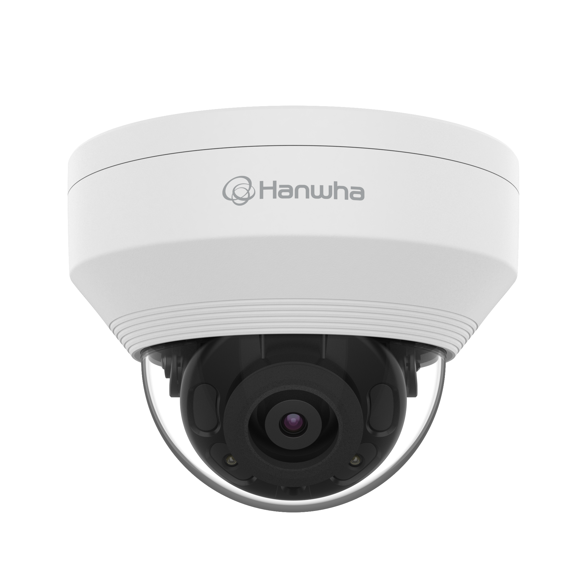 Hanwha QNV-8020R 5MP H.265 IR Vandal Dome 4mm — 20m IR, 120dB WDR, IP66/IK10