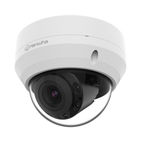 Hanwha QNV-8080R 5MP Motorised Varifocal Vandal Dome 3.2-10mm — 30m IR, 120dB WDR, IP66/IK10