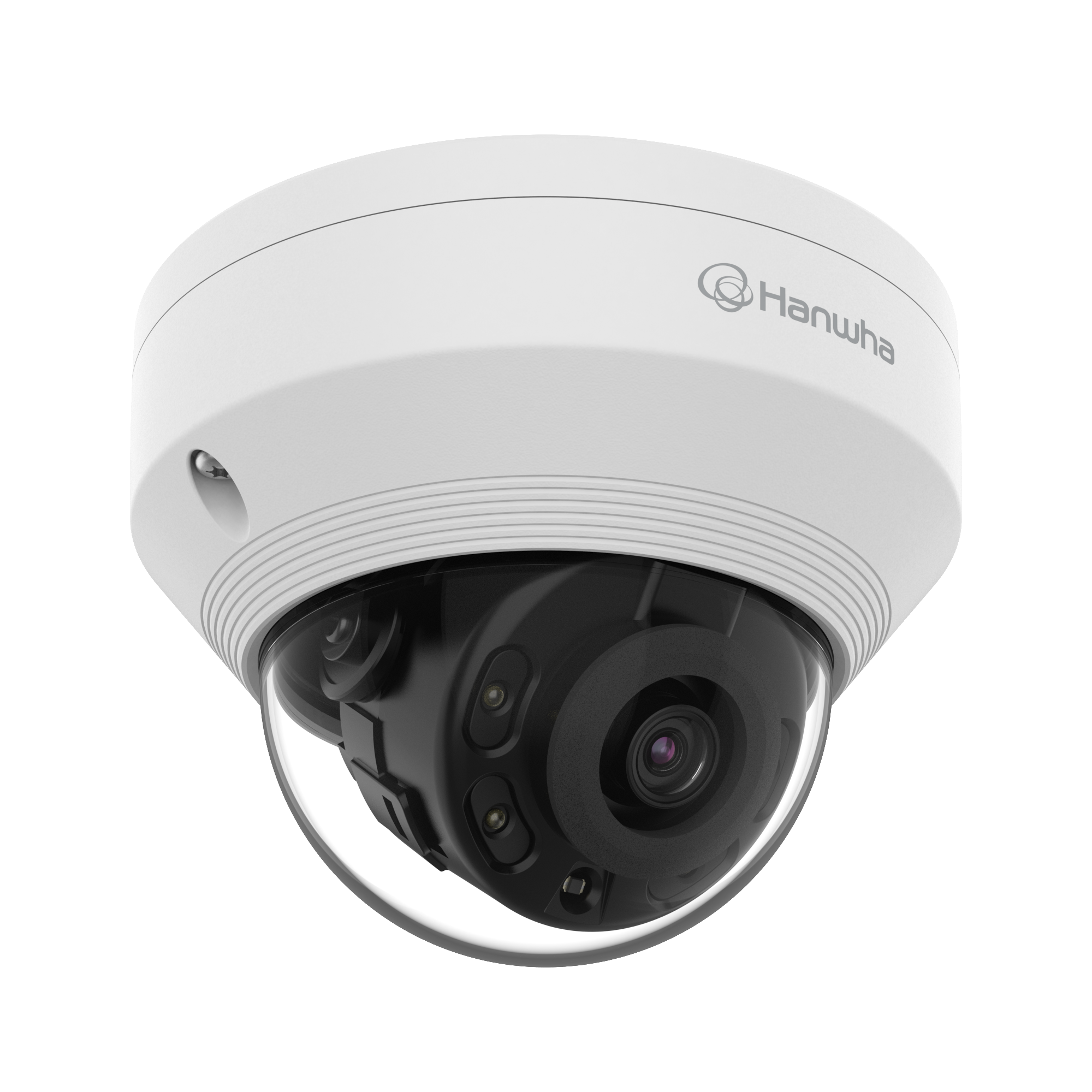 Hanwha QNV-7012R 4MP H.265 IR Vandal Dome Camera 2.8mm — 108° FoV, 20m IR, 120dB WDR, IP66/IK10