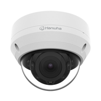 Hanwha QNV-7082R 4MP H.265 IR Vandal Dome Camera 3.2-10mm — 3.1x Zoom, 30m IR, 120dB WDR, IP66/IK10/NEMA 4X
