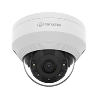 Hanwha QNV-8010R 5MP H.265 IR Vandal Dome Camera 2.8mm — 105° FoV, 20m IR, 120dB WDR, IP66/IK10