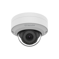 Hanwha QNV-C9011R 8MP AI IR Vandal Dome 3mm — Person/Vehicle Detect, 20m IR, IP67/IK10, Built-in Mic