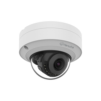 Hanwha QNV-C9011R 8MP AI IR Vandal Dome 3mm — Person/Vehicle Detect, 20m IR, IP67/IK10, Built-in Mic