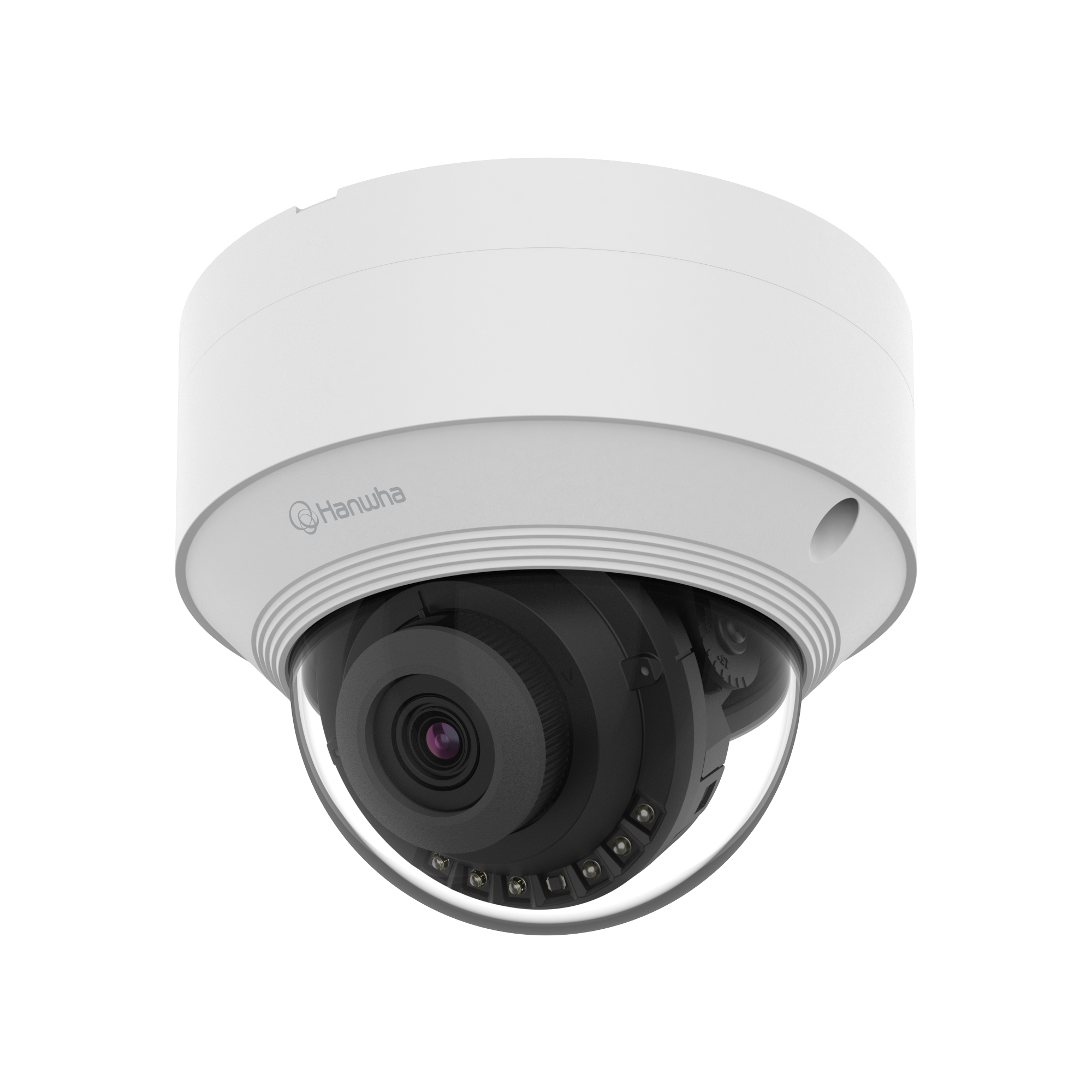 Hanwha QNV-C8013R 5MP AI IR Vandal Dome 3mm — 25m IR, 120dB WDR, IP66/IK10