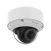 Hanwha QNV-C8083R 5MP AI IR Varifocal Vandal Dome 3.2-10.2mm — 30m IR, 120dB WDR