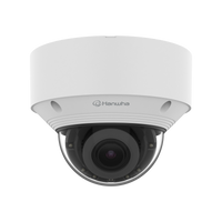 Hanwha QNV-C8083R 5MP AI IR Varifocal Vandal Dome 3.2-10.2mm — 30m IR, 120dB WDR
