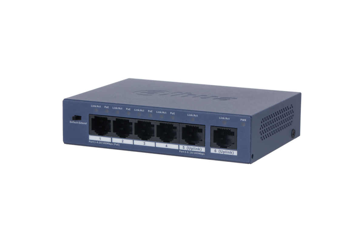 Dahua DH-S3006-4ET-60 4-Port PoE Switch