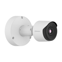 Hanwha TNO-C3012TRA AI Radiometric Thermal Bullet — 384x288 <30mK NETD, -40°C to +550°C, IP66/IK10/NEMA4X