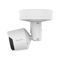 Hanwha TNO-C3012TRA AI Radiometric Thermal Bullet — 384x288 <30mK NETD, -40°C to +550°C, IP66/IK10/NEMA4X
