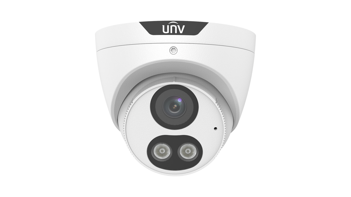 Uniview IPC3616LE-ADF28KM-DL 6MP Dual Light Turret Camera - SMarket