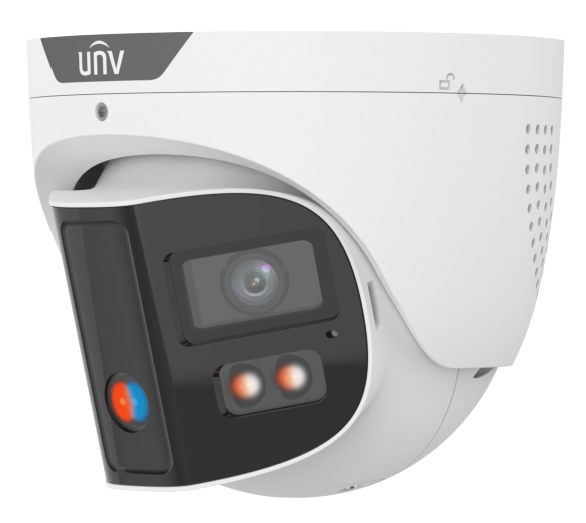Uniview IPC3K28SE-ADF28KMC-DL-I0 8MP 180° Tri-Guard Turret - SMarket