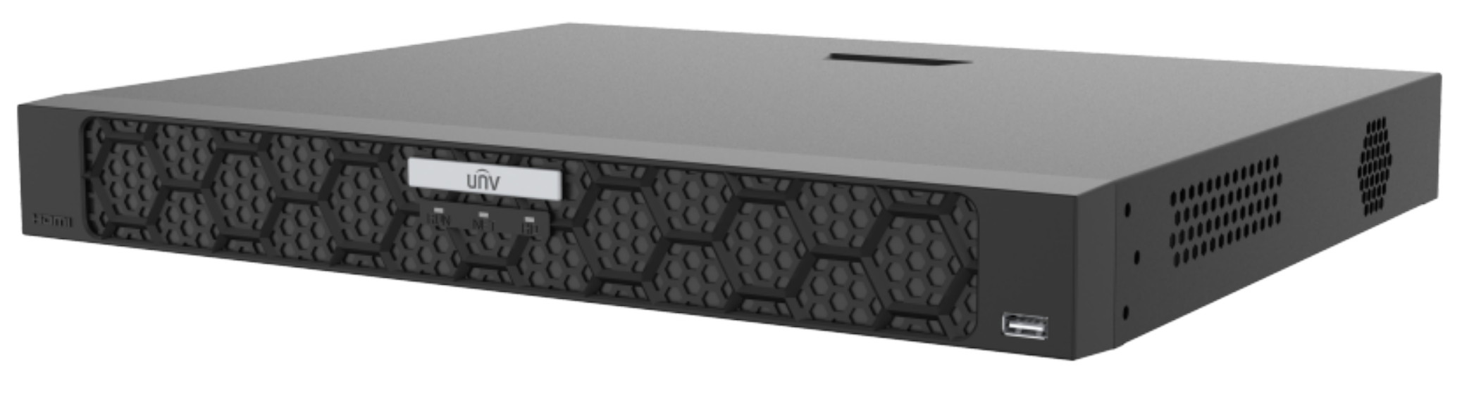 Uniview NVR502-16B-P16-IQ 16 Channel 16 PoE AI NVR, 2 Bay - SMarket