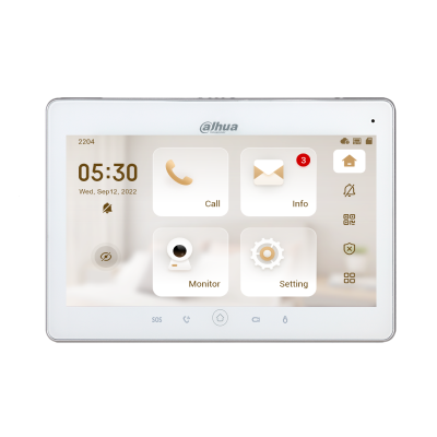 Dahua VTH5241DW-S2 White 10-Inch IP Indoor Monitor