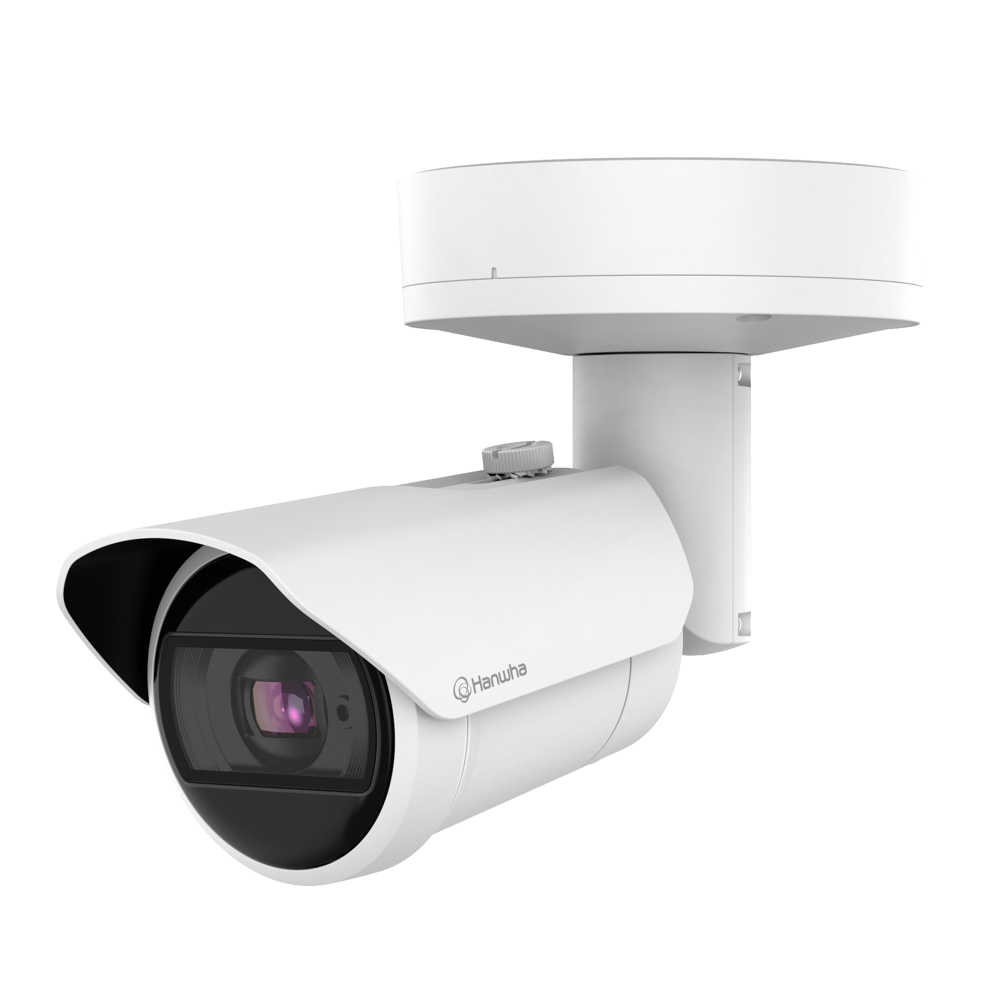 Hanwha XNO-C9083R 8MP 4K AI IR Outdoor Bullet 4.4-9.3mm — 40m IR, Extreme WDR