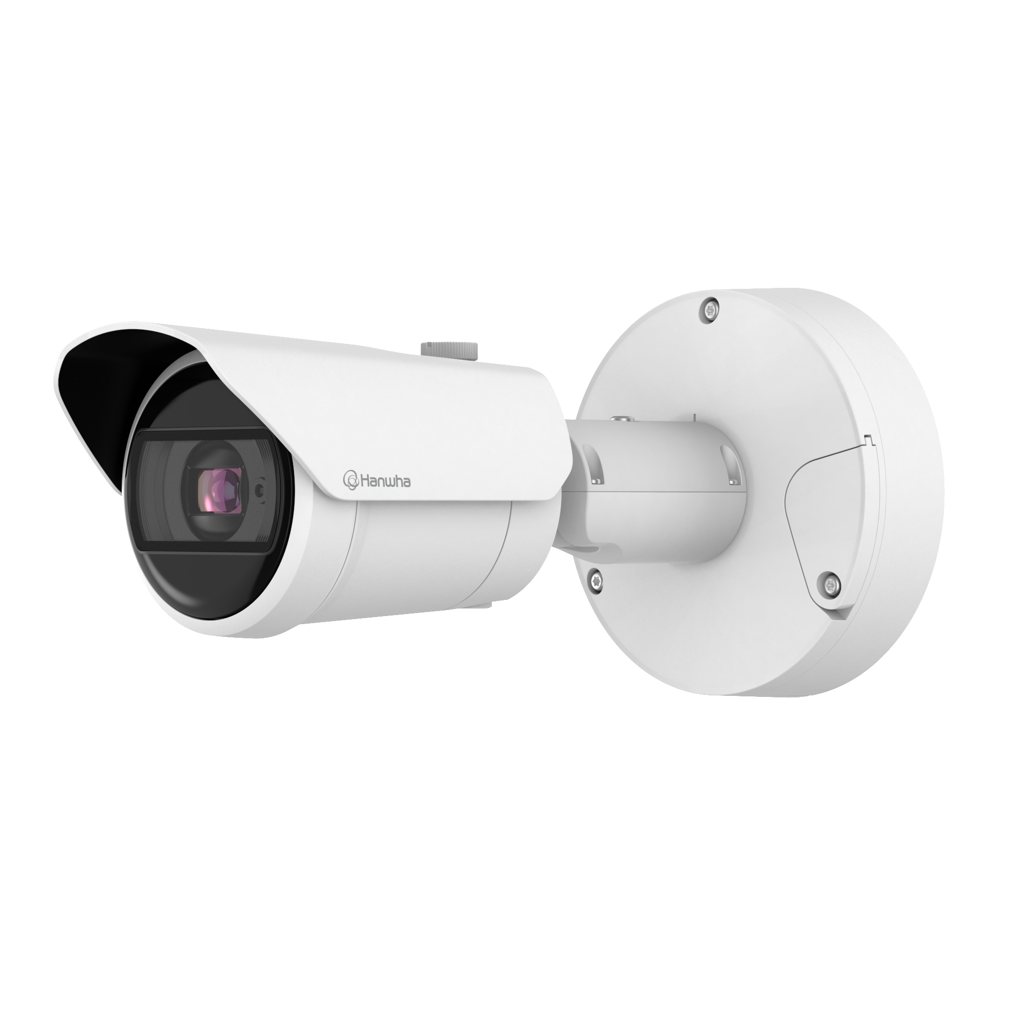 Hanwha XNO-C9083R 8MP 4K AI IR Outdoor Bullet 4.4-9.3mm — 40m IR, Extreme WDR