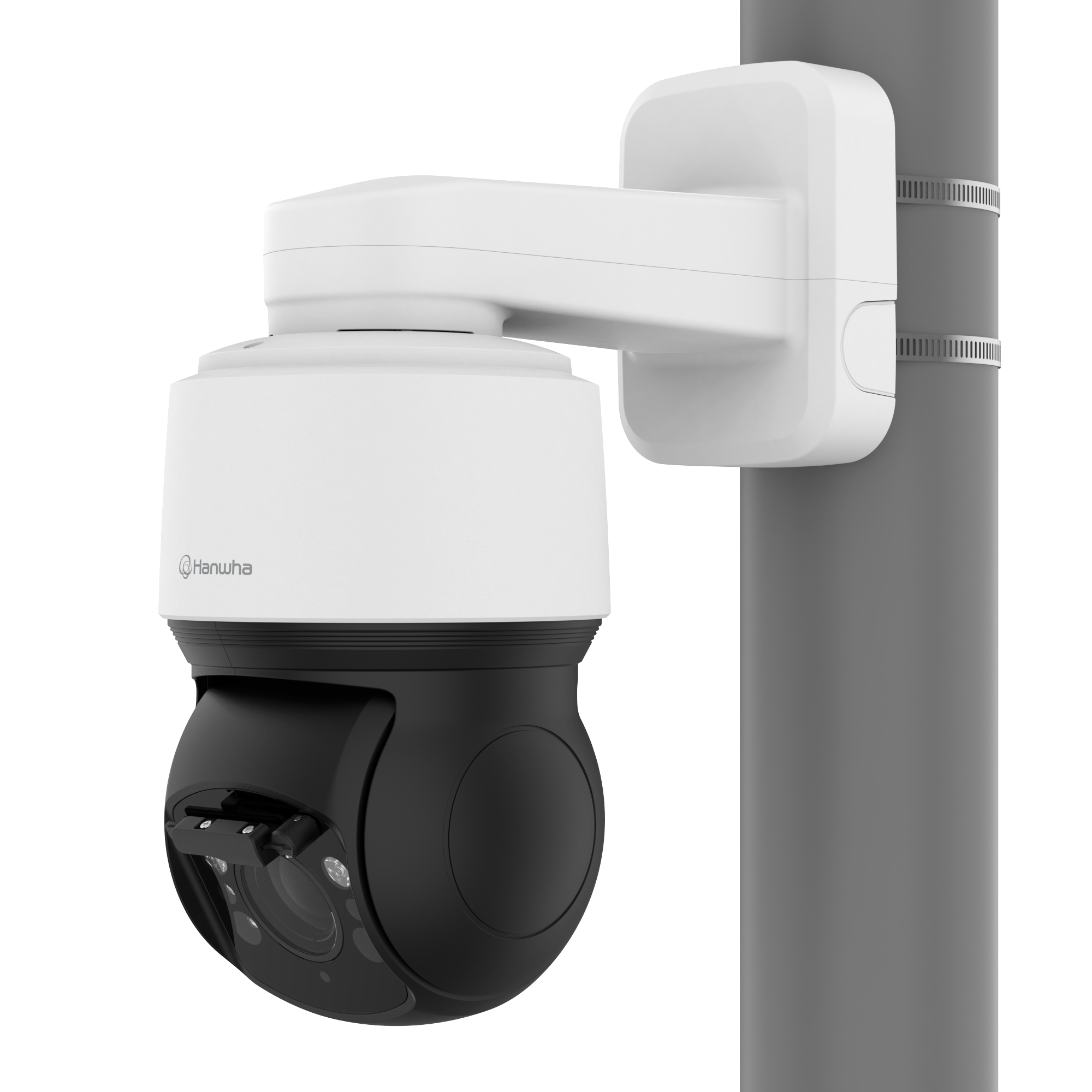 Hanwha XNP-C8303RW 6MP AI PTZ 30x Zoom + Wiper — 200m IR, Auto-Track, IP66/IK10/NEMA4X